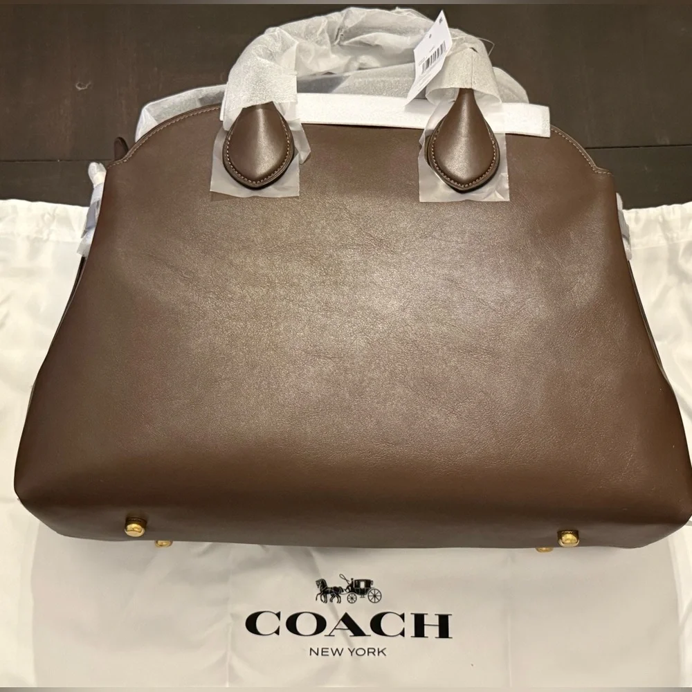 Coach Soft Empire Carryall Bag 40 in Maple - Picture 2 of 6